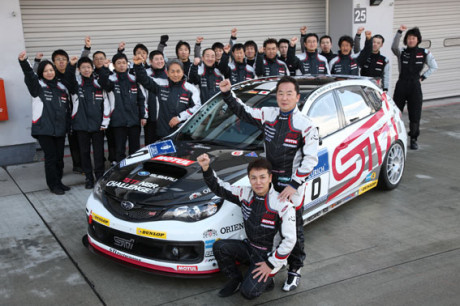 Subarus racingteam p&aring; N&uuml;rburgring