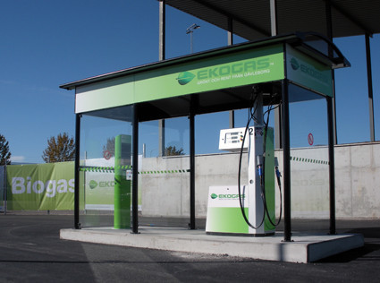G&auml;vles nya biogasmack ligger p&aring; S&ouml;rby Urfj&auml;ll.