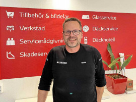 Henrik Karlberg, servicechef på Toyota Gävle.