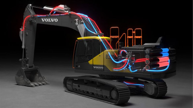 Banbrytande elektro-hydraulisk lösning vinner Volvos teknikpris.